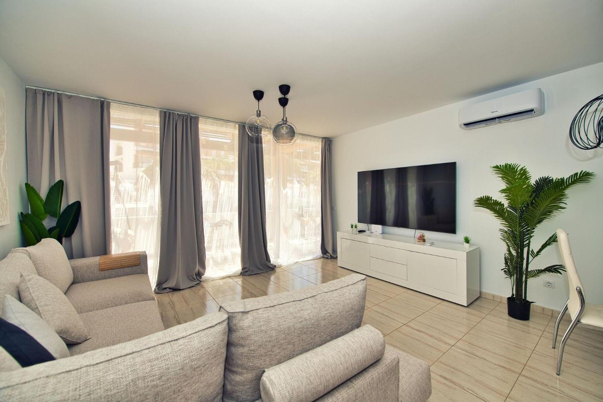 Ocean View Perfect Sunset Apartment, 4 Rooms 137M2, Wifi & Bbq San Miguel de Abona Eksteriør bilde