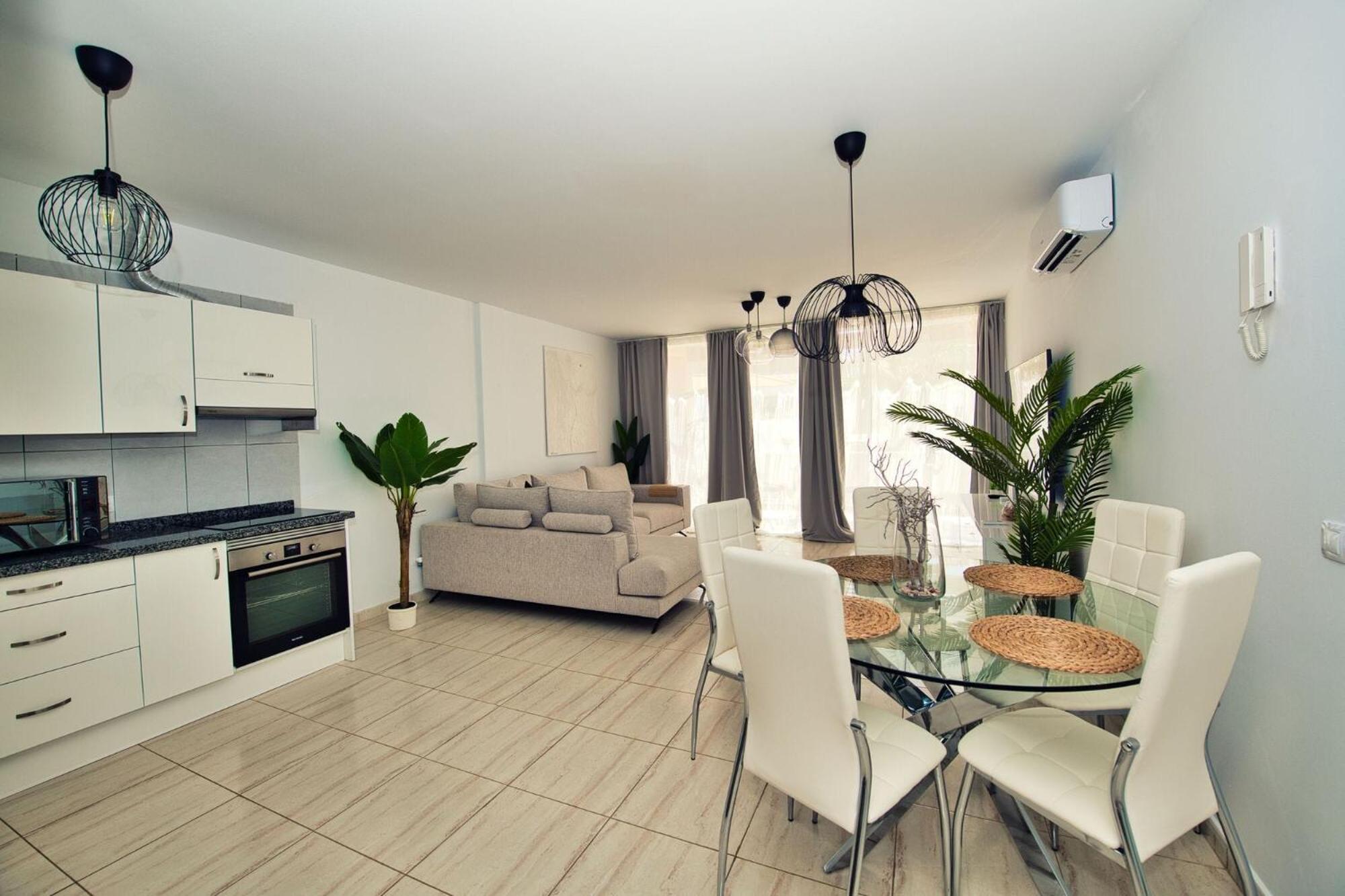 Ocean View Perfect Sunset Apartment, 4 Rooms 137M2, Wifi & Bbq San Miguel de Abona Eksteriør bilde