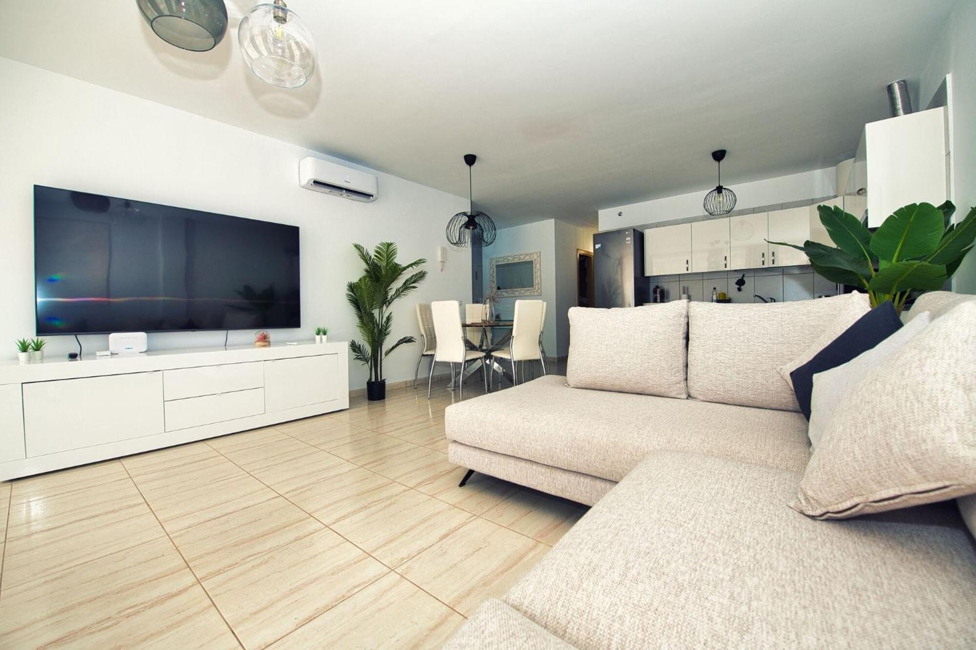 Ocean View Perfect Sunset Apartment, 4 Rooms 137M2, Wifi & Bbq San Miguel de Abona Eksteriør bilde