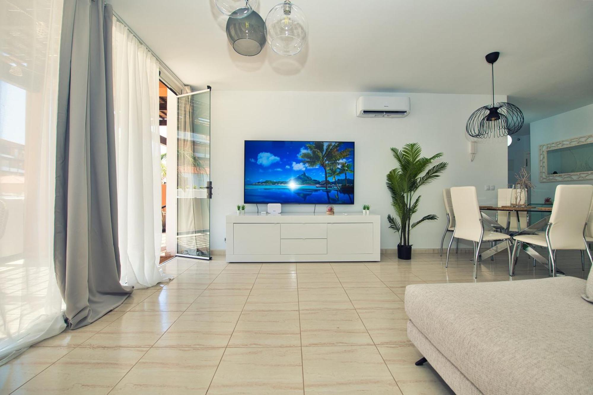 Ocean View Perfect Sunset Apartment, 4 Rooms 137M2, Wifi & Bbq San Miguel de Abona Eksteriør bilde