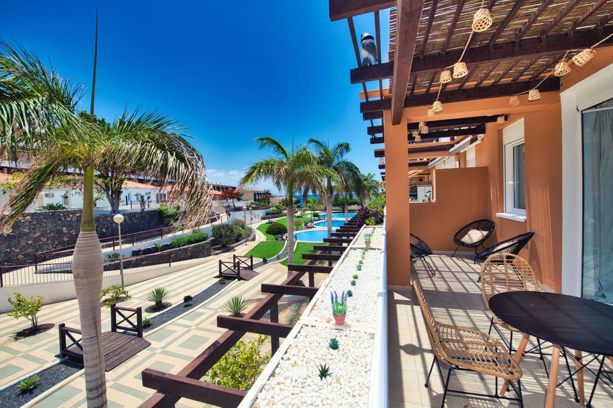Ocean View Perfect Sunset Apartment, 4 Rooms 137M2, Wifi & Bbq San Miguel de Abona Eksteriør bilde